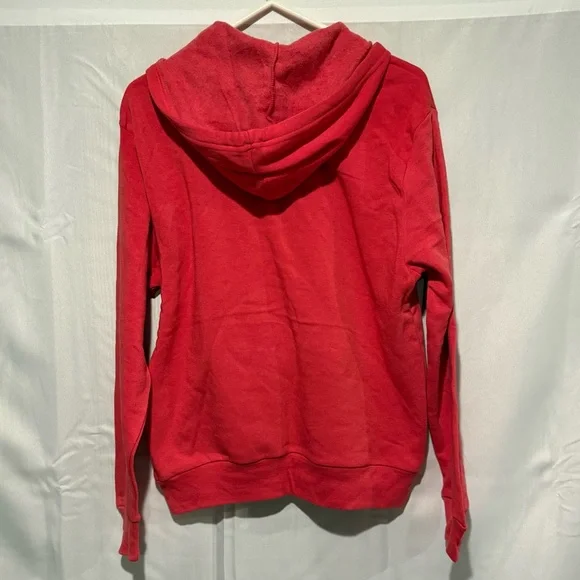 NWOT Alternative Men's Heather Red Pullover Hoodie Size M - Picture 2 of 5